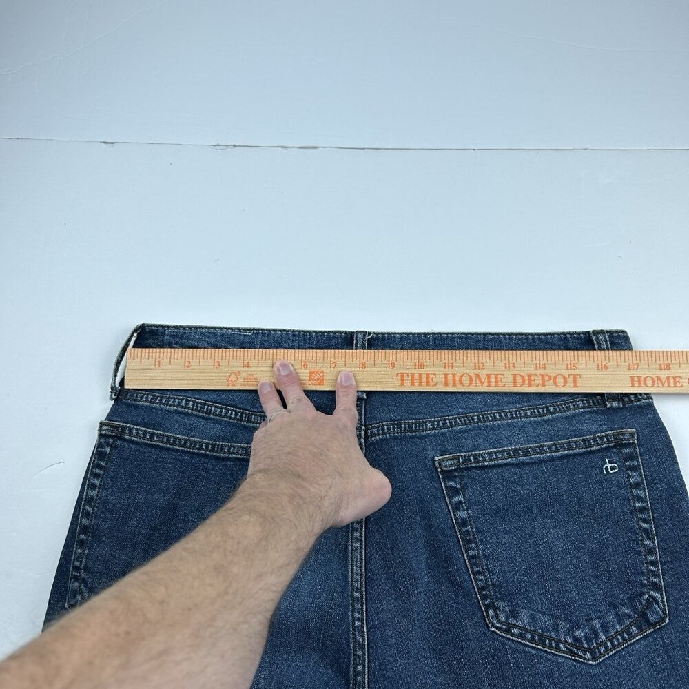 Y2K Levi's 569 Jeans Denim Pants Loose Straight Size 42x32  Dark Wash NWT Baggy - Picture 5 of 16